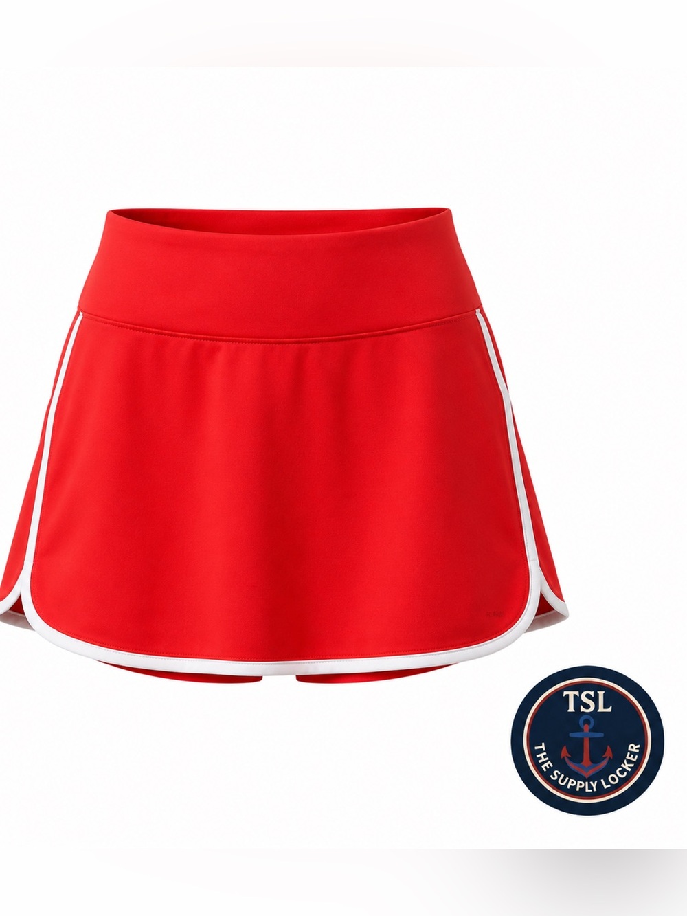 DSG Women’s XXL High Rise Activate Skort Cabana Coral Piped NWT
